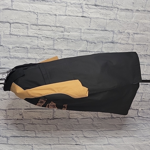 HARLEY DAVIDSON 110‎ Anniversary Black and Tan Shirt Large - Picture 5 of 11